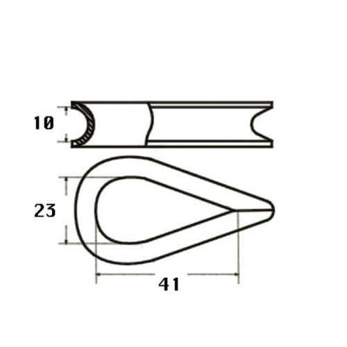 Talamex Touwkous nylon 10mm