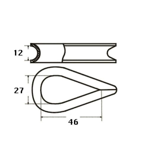 Talamex Touwkous nylon 12 mm