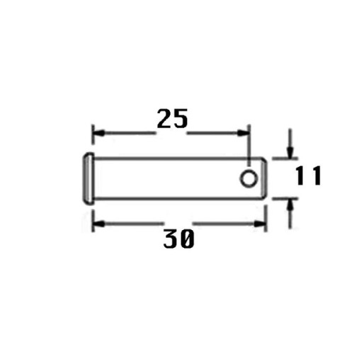 Kmarine Togglepen RVS A4 11 x 30 mm