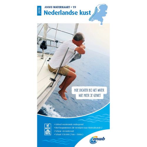 ANWB Waterkaart 19: Nederlandse Kust