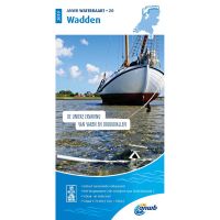 ANWB Waterkaart 20: Wadden