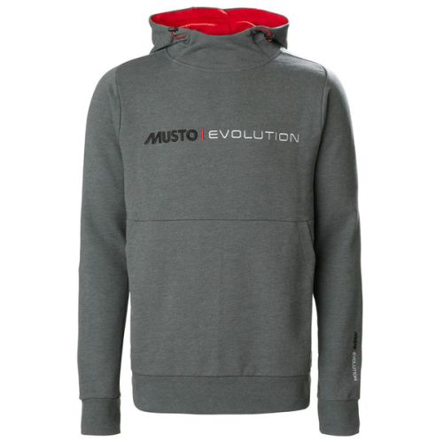 Musto Evolution 82043 Logo Hoodie 972 gunmetal M
