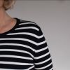 RW Woman Tshirt Linde Navy/Offwhite XL