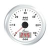 Wema GPS snelheidsmeter 60 knopen-110 km wit