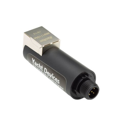 Yacht Devices NMEA2000 Ethernet koppeling