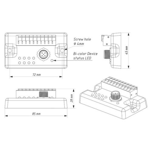 Yacht Devices NMEA2000 Schakel bediening