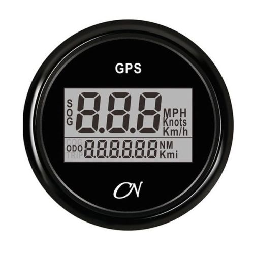 CN GPS Snelheidsmeter 52mm zwart