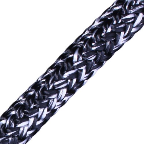 English Braids Silverline zwart 8mm