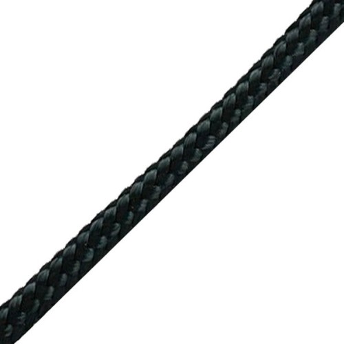 M-Ropes Vlaggenlijn polyester zwart 4mm