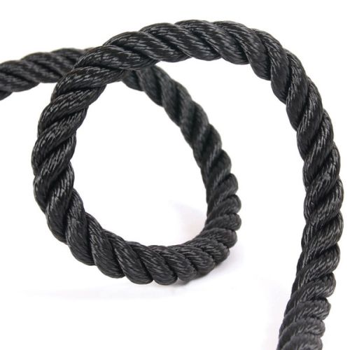 M-Ropes Landvast polyester zwart 14mm