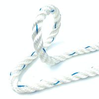 M-Ropes Landvast polyester wit 12mm