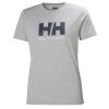 Helly Hansen Women Logo Tshirt 949 grey L