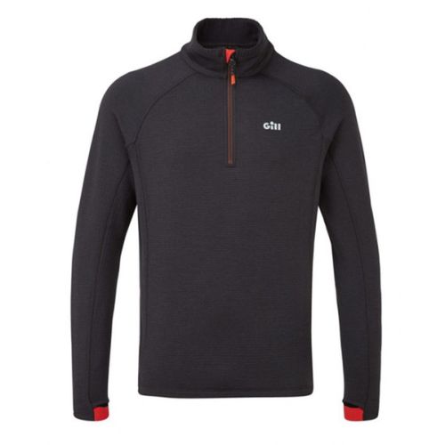 Gill Men OS Thermal Zip Neck Graphite S