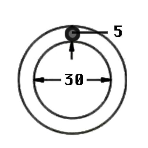 Talamex Sliphaak ring RVS diameter 30mm