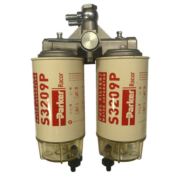 Racor Double Spin-On dieselfilter 75/B3209 € 515,00 - KOK watersport
