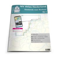NV Charts Atlas NL1 Oostende- Borkum