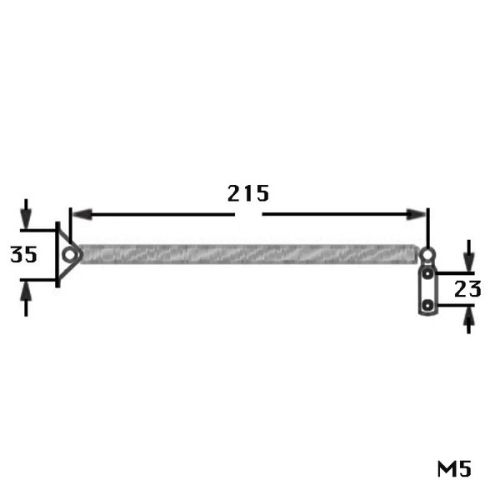 Kmarine Luikveer RVS A2 235 mm dia 10 mm