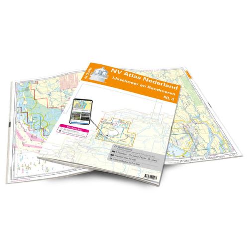 NV Charts Atlas NL3 IJsselmeer en Randmeren