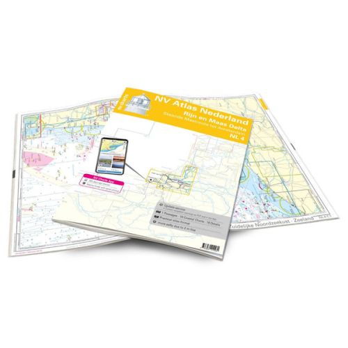 NV Charts Atlas NL4 Rijn & Maas Delta