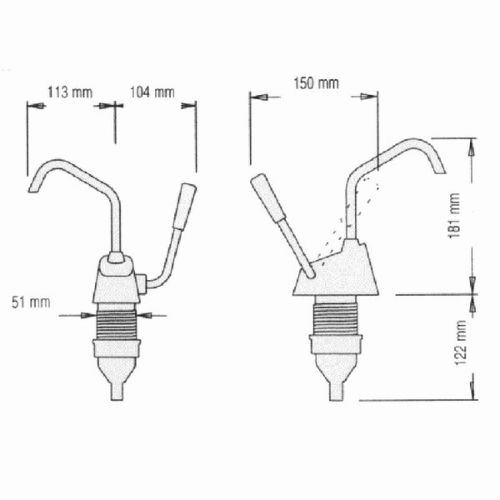 Whale Flipper pomp GP0418