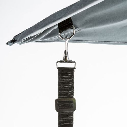 YCN Protecq Bimini parasol 200x200cm Olijfgroen/Grijs Knik
