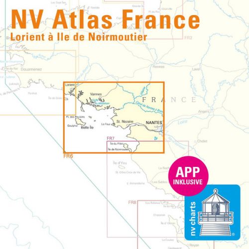 NV Charts Atlas France FR6 Lorient t/m Noirmoutier