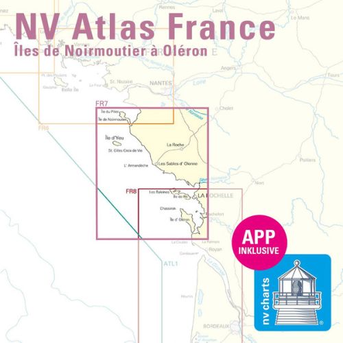 NV Charts Atlas France FR7 Noirmoutier la Rochelle