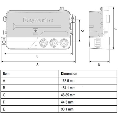 Raymarine ITC 5 analoge interface box