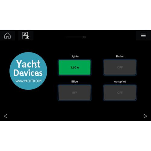 Yacht Devices NMEA2000 Schakel bediening