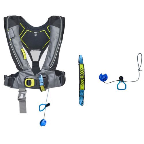 Spinlock Deckvest 170N 6D grijs quick release