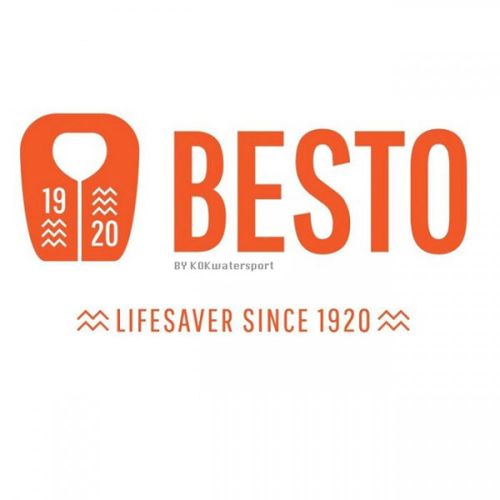 Besto Reddingsvest Pro 300N geel/zwart