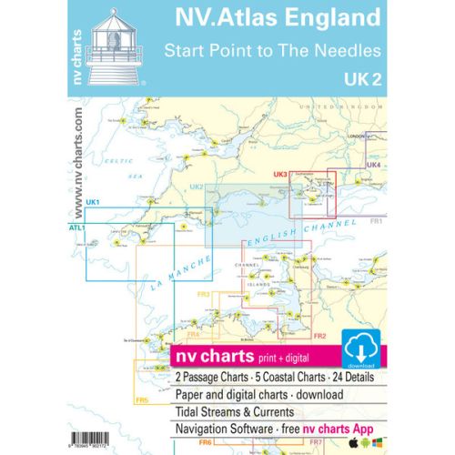 NV Charts Atlas UK2 Start Point to the Needle