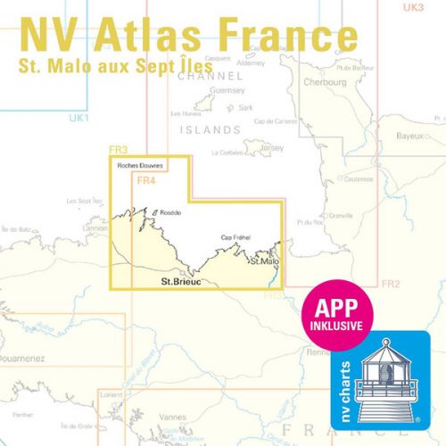 NV Charts Atlas FR3 St Malo t/m Les Sept Iles