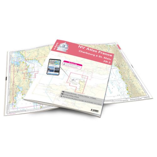 NV Charts Atlas France FR2 Cherbourg St Malo