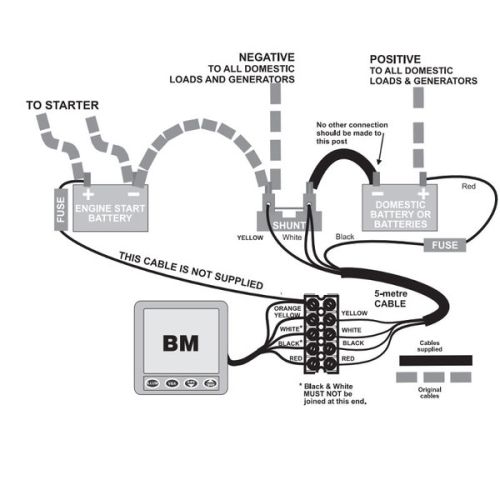 Nasa Battery monitor BM-2 12V 199A laad