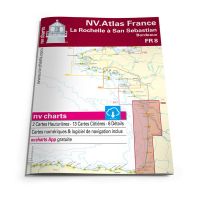 NV Charts Atlas France FR8 Rochelle/San Sebastian