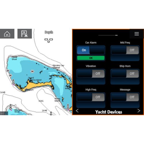 Yacht Devices YDAB-01N NMEA2000 alarm knop