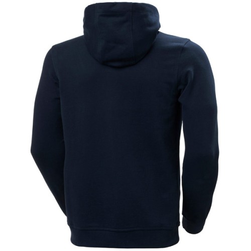 Helly Hansen Logo Full Zip Hoodie 597 navy