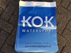 Plastic tasjes bij KOK watersport