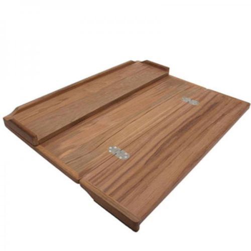 ARC Marine Tafelblad teak 70x80cm met RVS scharnier