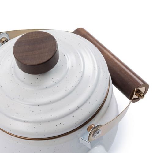 Barebones Theepot egg shell emaille