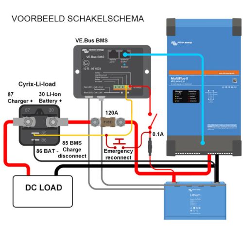 Victron Relais Cyrix-Li-load 12/24V - 120A