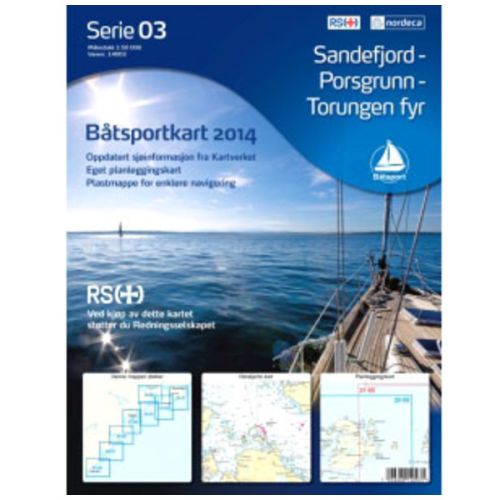 Batsportkart Noors serie 3 Sandefjord-Porsgrunn