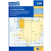 Imray Kaart C48 La Coruna to Porto