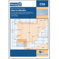 Imray Kaart C50 Sines to Gibraltar