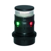Aqua Signal Serie 34 LED 3-kleur + anker zwart