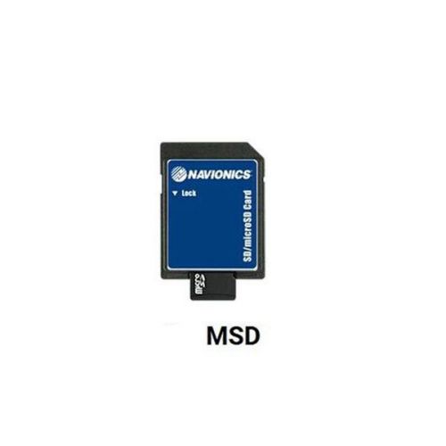 Navionics+ MSD kaart Blanco Large - zelf downloaden