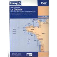 Imray Kaart C42 Gironde to Bordeaux/Arcachon