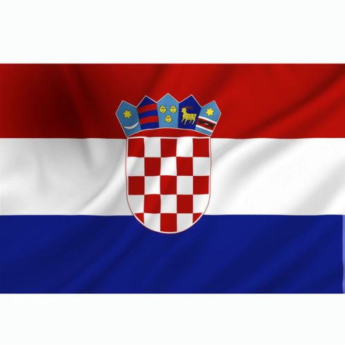 Talamex Vlag Kroatie 20 x 30 cm