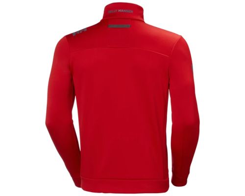 30229 Crew Fleece Jacket red